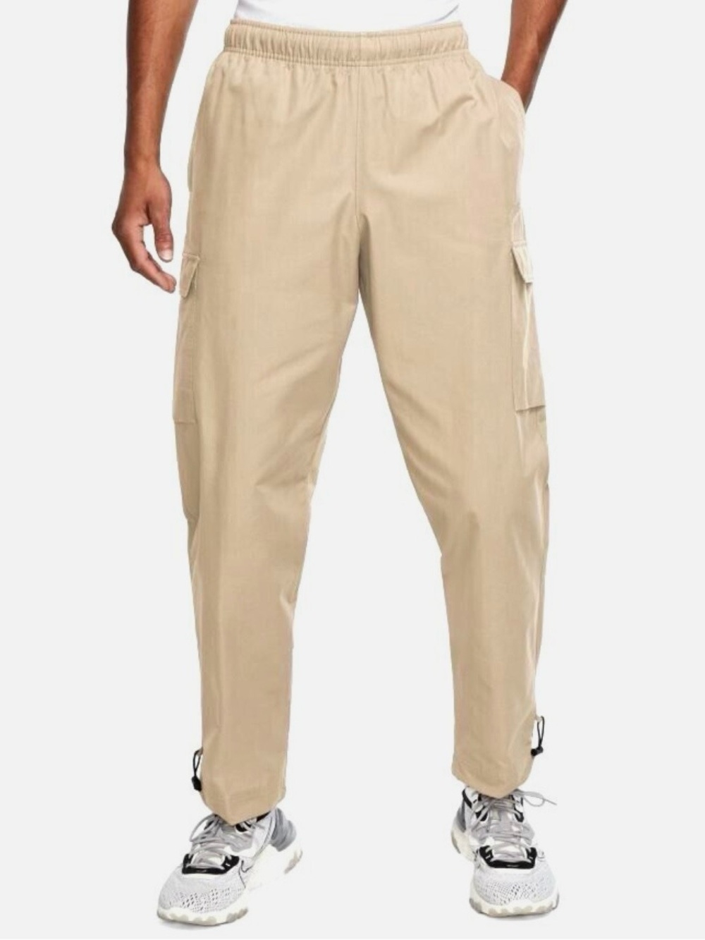Nike Sportswear Club Men's Woven Cargo Pants DN4360-224 Grain Size L Dead-stock